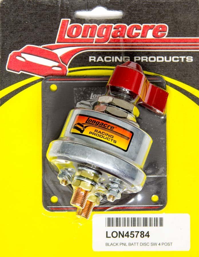 Battery Disconnect Panel Black 4 Post - Burlile Performance Products