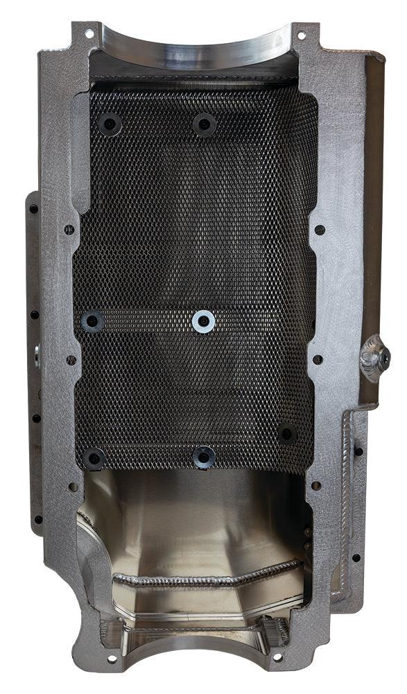 BBC 2pc. Billet Rail Oil Pan - Burlile Performance Products