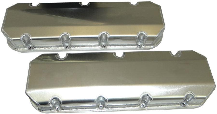 BBC Billet Rail Valve Cover Set wo/Logo - Burlile Performance Products