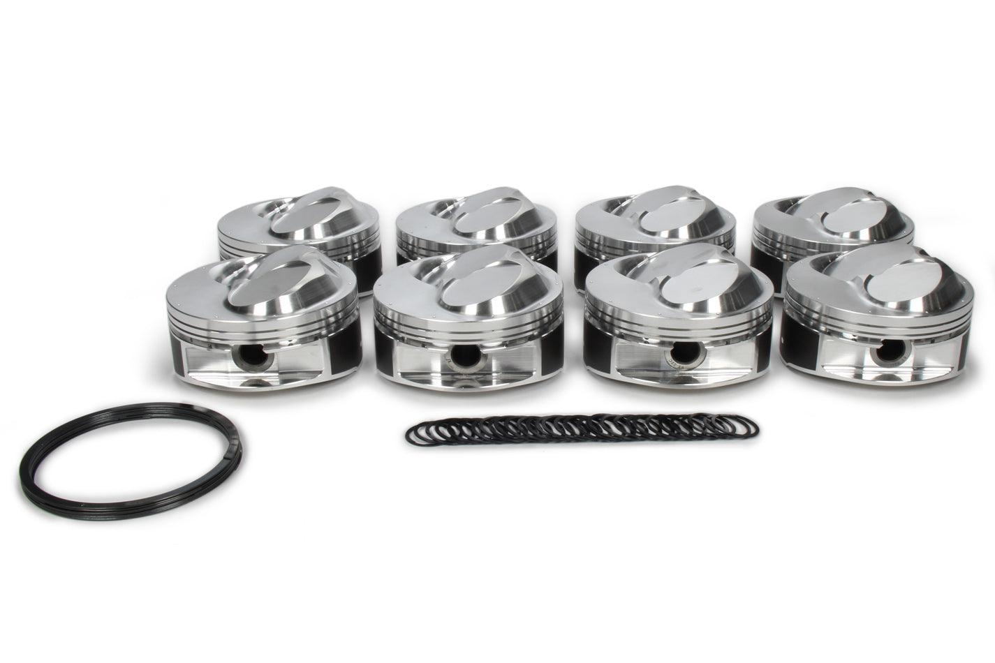 BBC Domed Piston Set 4.610 Bore +43cc - Burlile Performance Products