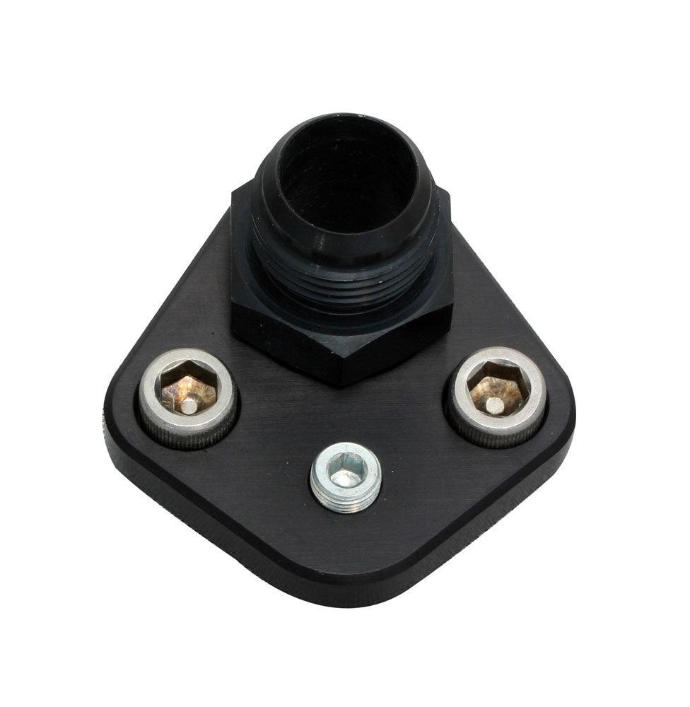 BBC F/P Block-Off Plate w/Fitting - Burlile Performance Products
