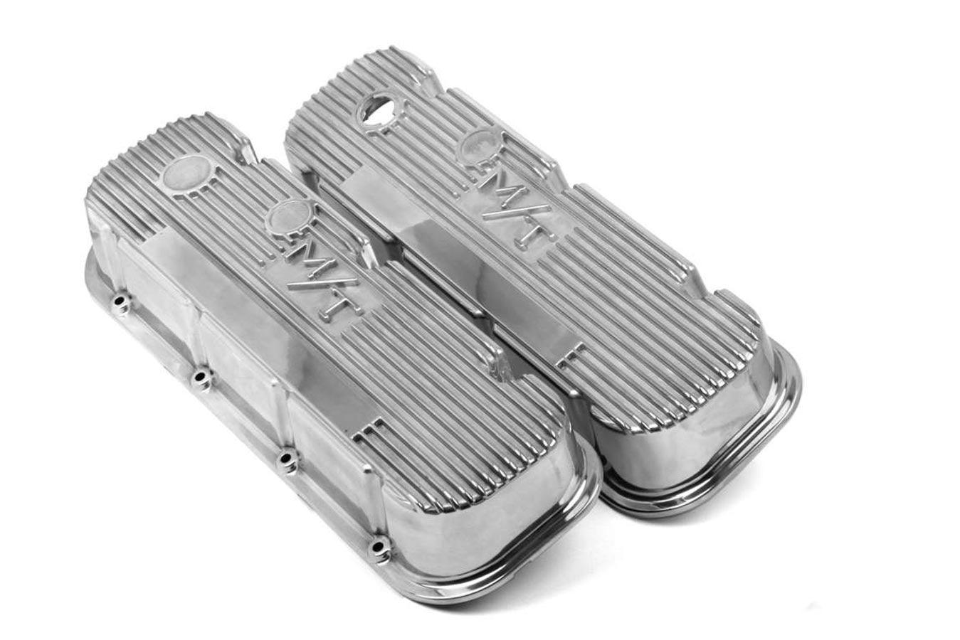 BBC M/T Valve Cover Set - Polished - Burlile Performance Products