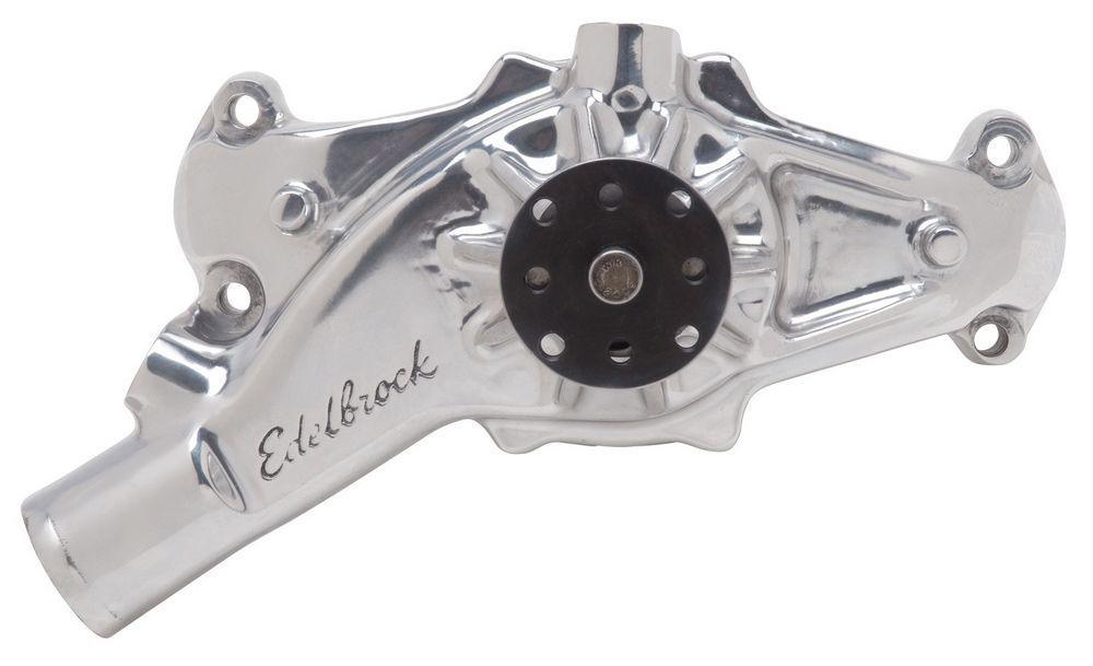 BBC Water Pump - Short- R/R- Polished - Burlile Performance Products