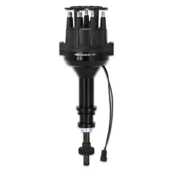 BBF 351C- 460 Pro Billet Distributor Black Finish - Burlile Performance Products