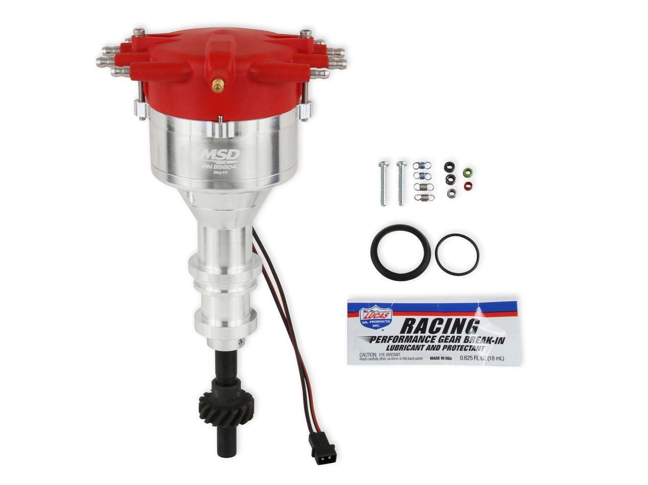 BBF Billet Distributor w/Low Profile Crab Cap - Burlile Performance Products