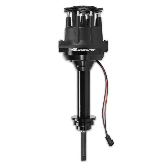 BBM 426-440 Pro Billet Distributor Black Finish - Burlile Performance Products