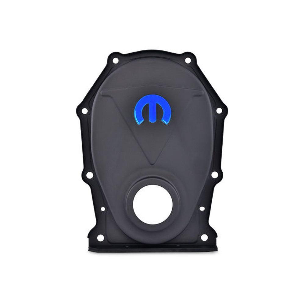 Big Block Mopar Timing Cover Black Crinkle - Burlile Performance Products