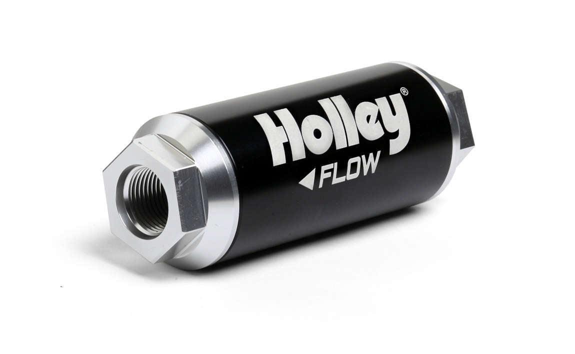 Billet 4500 Fuel Filter -12an 100-Micron 260GPH - Burlile Performance Products