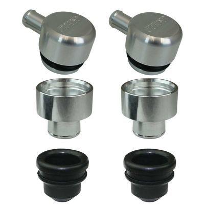 Billet Breather Adapter Kit 2pk for 1.22 Hole - Burlile Performance Products
