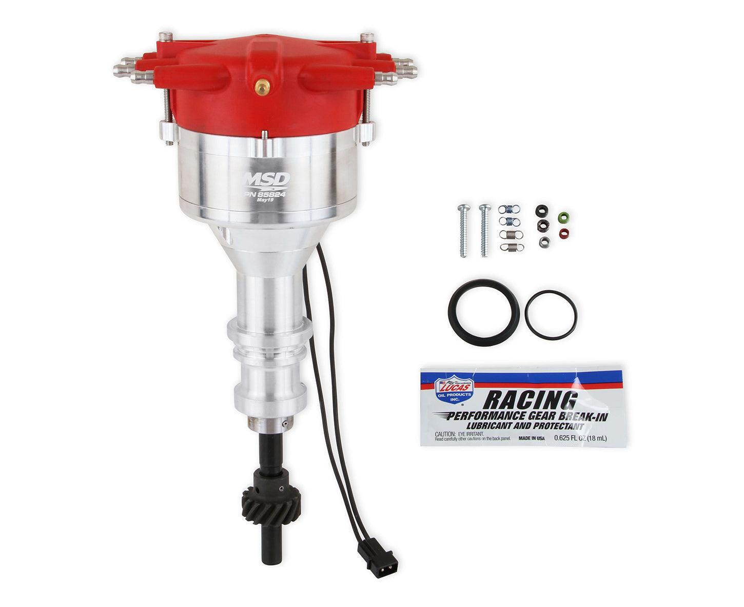 Billet Distributor SBF 289/302 w/Crab Cap - Burlile Performance Products