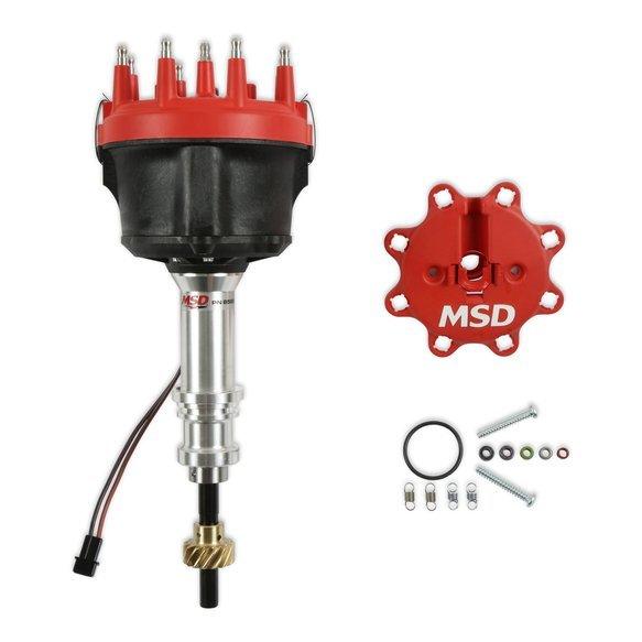 Billet Distributor SBF 302 w/Bronze Gear - Burlile Performance Products