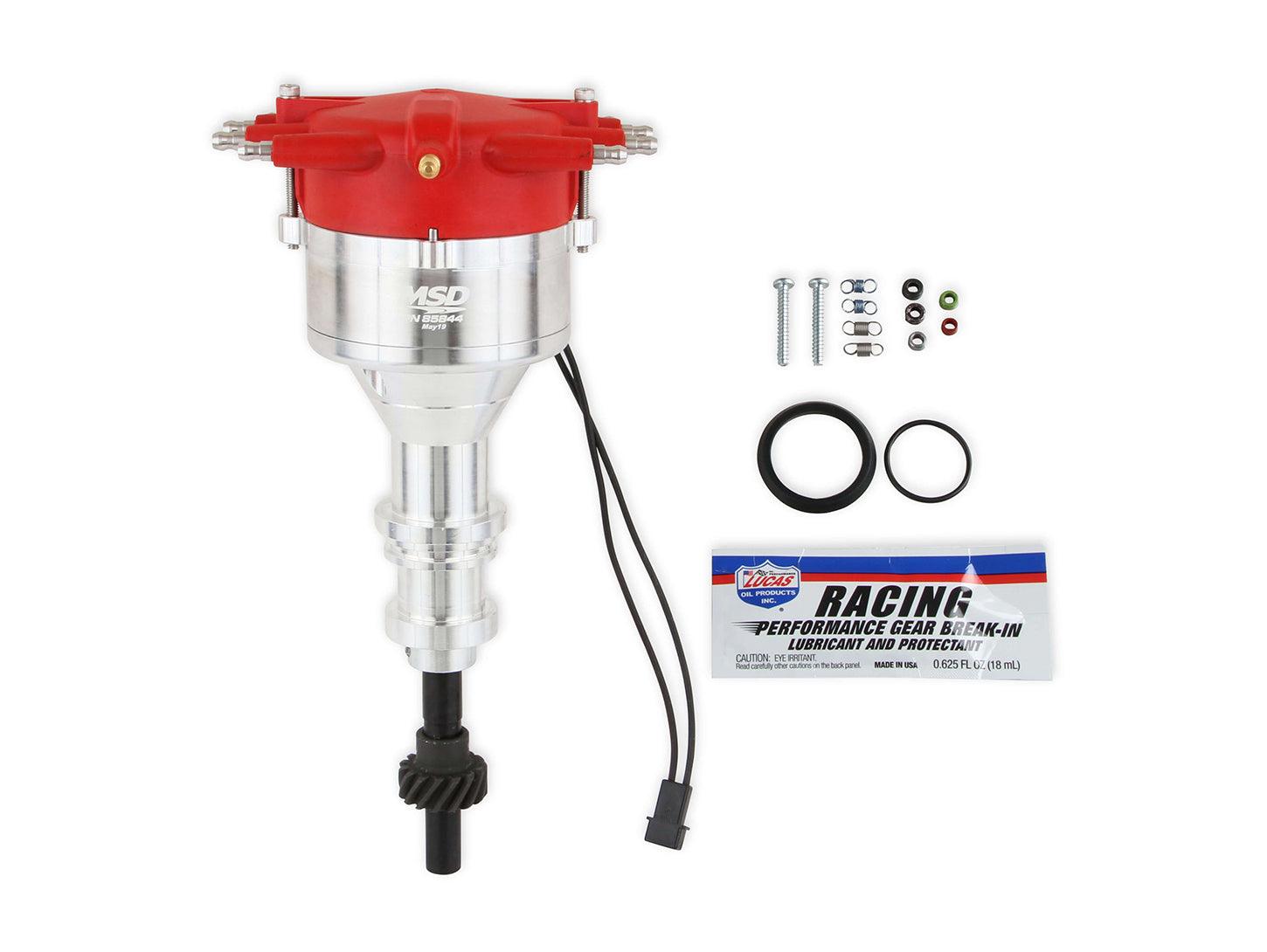 Billet Distributor SBF 351W w/Crab Cap - Burlile Performance Products