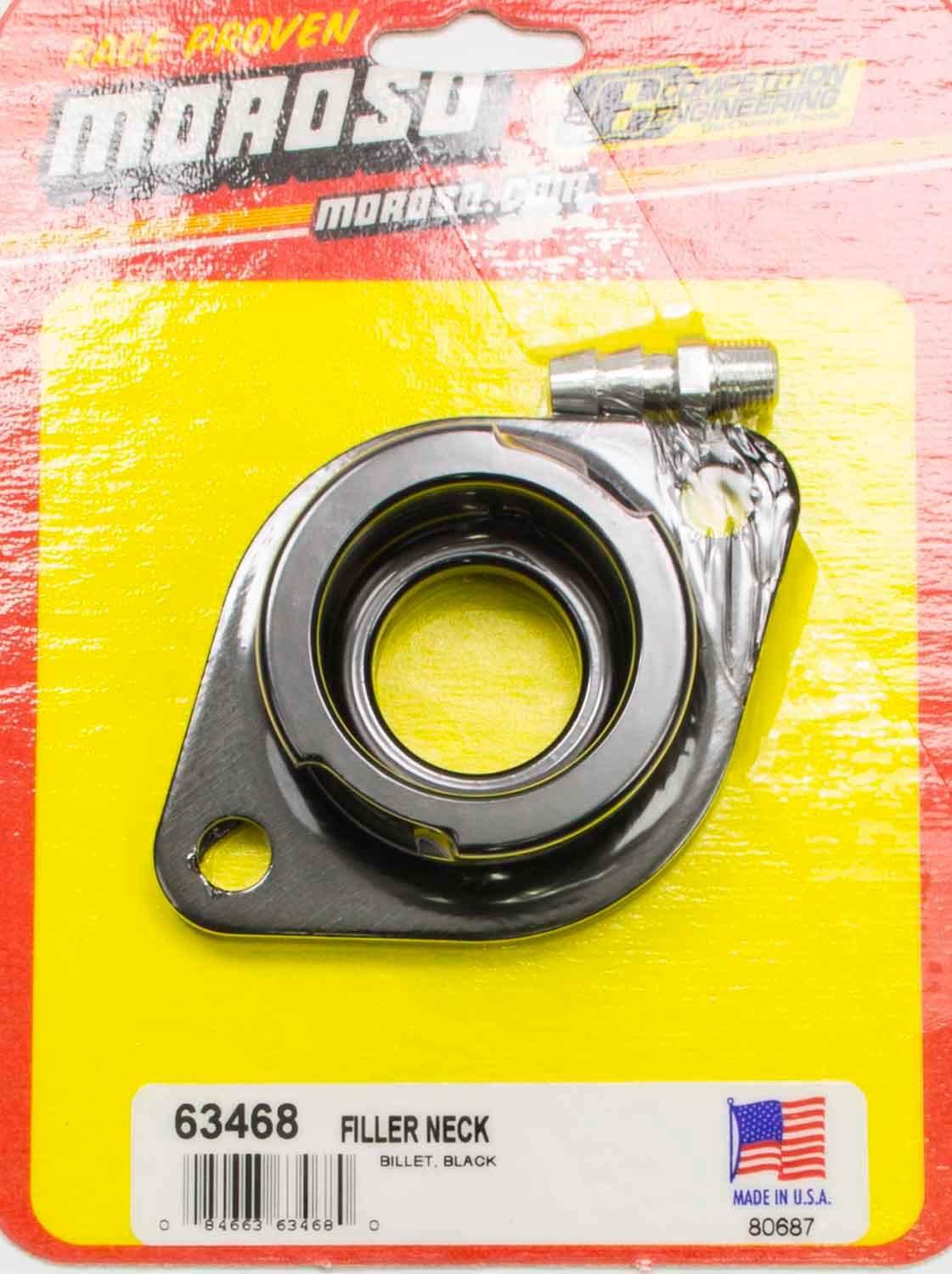 Billet Filler Neck - Black - Burlile Performance Products