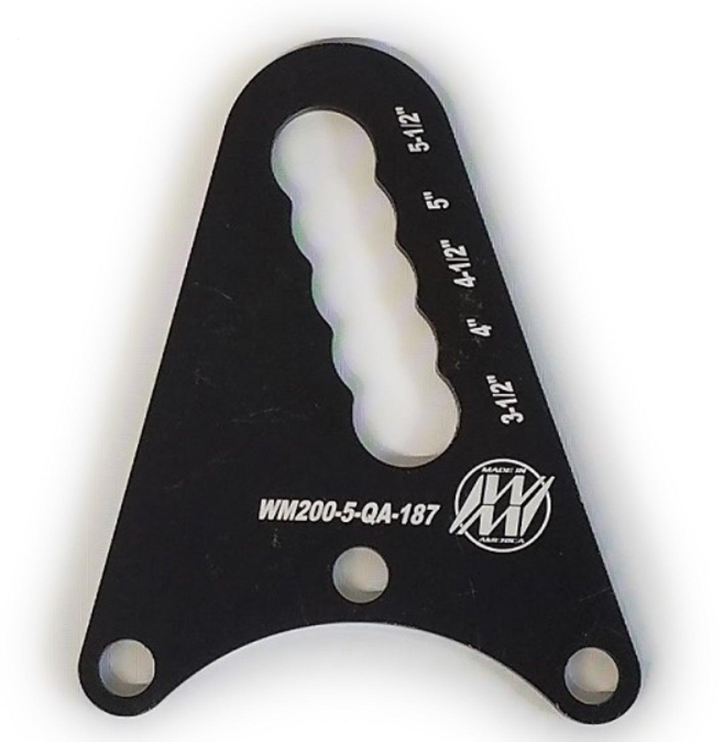 Birdcage Top Plate WM200NDS 3/16in Thk - Burlile Performance Products