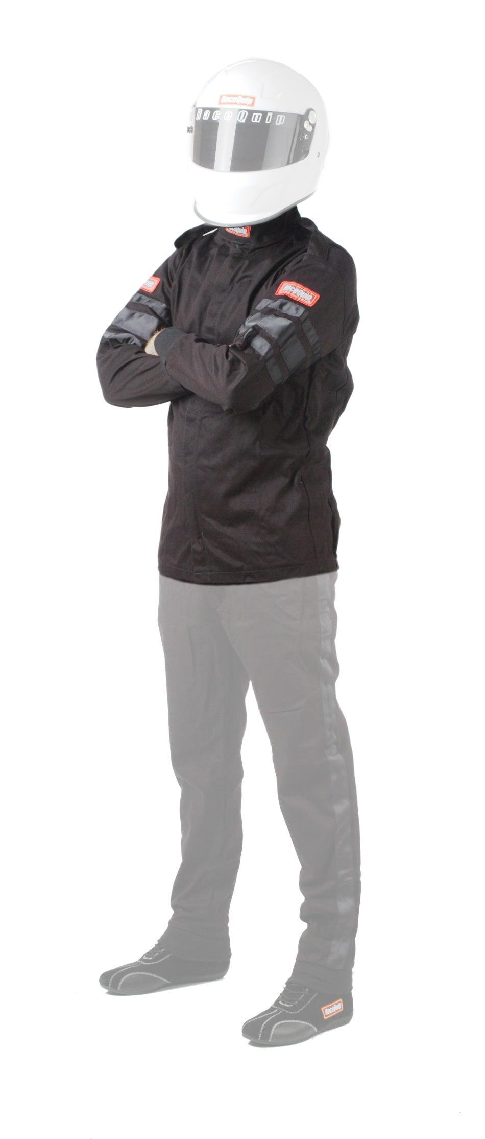 Black Jacket Kids Single Layer XXL Black Trim - Burlile Performance Products