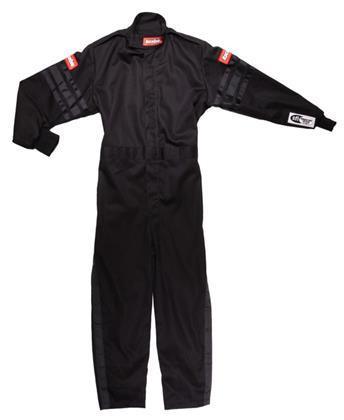 Black Suit Single Layer Kids Medium Black Trim - Burlile Performance Products