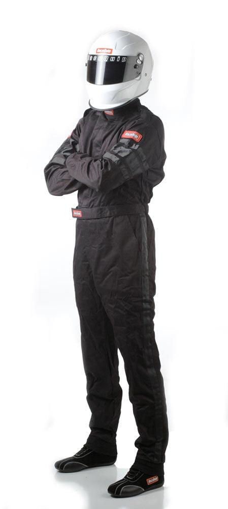 Black Suit Single Layer Small - Burlile Performance Products