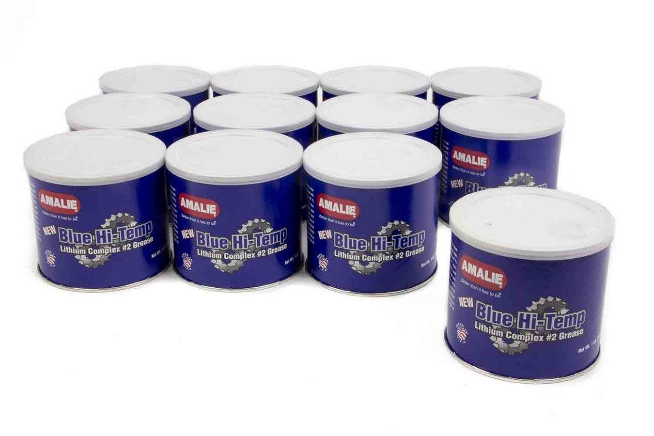 Blue Hi-Temp Grease #2 Case 12x1Lb - Burlile Performance Products