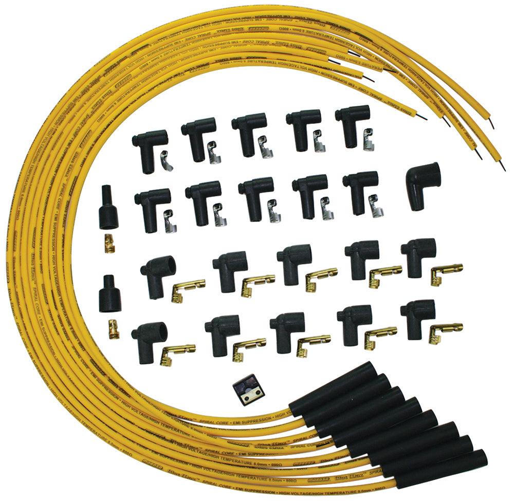 Blue Max Ignition Wire Set - Yellow - Burlile Performance Products