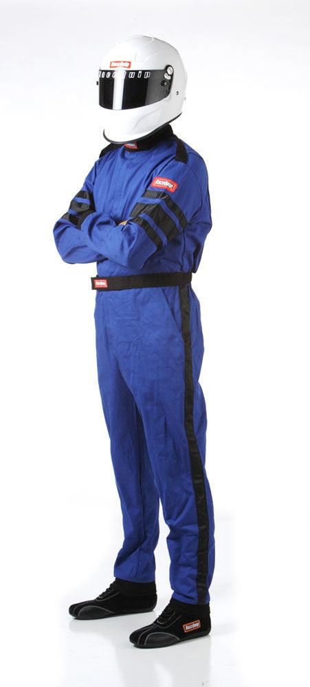 Blue Suit Single Layer Med-Tall - Burlile Performance Products