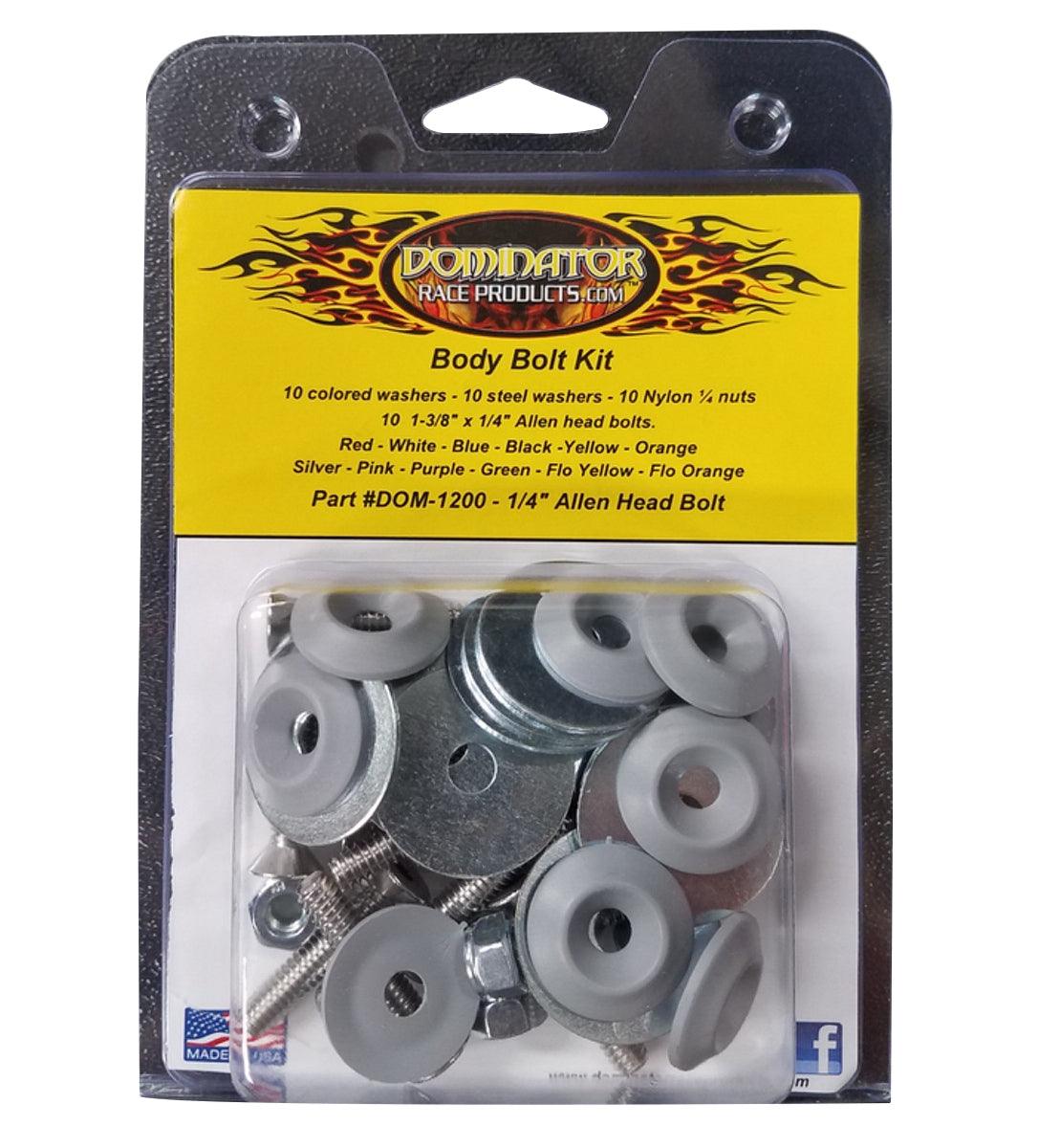 Body Bolt Kit Gray Allen Head - Burlile Performance Products
