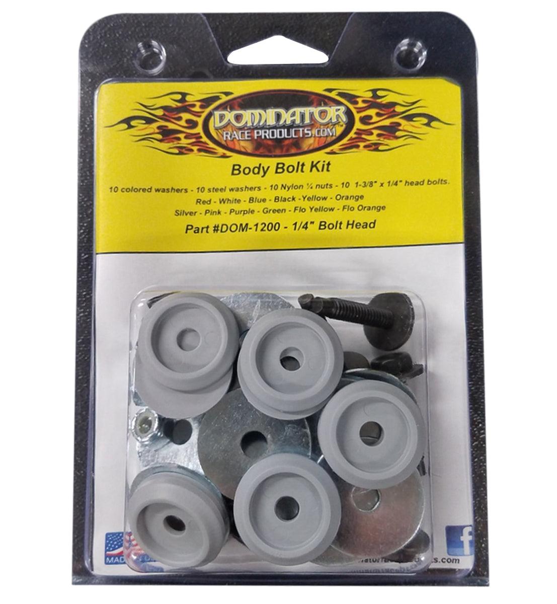 Body Bolt Kit Gray Hex Head - Burlile Performance Products