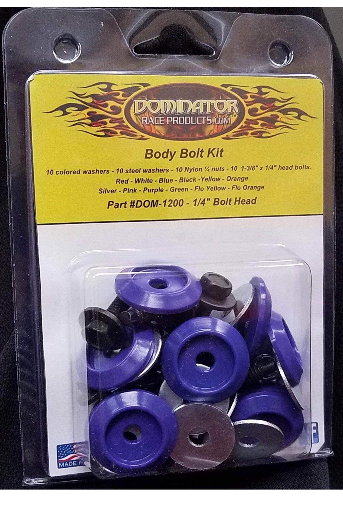 Body Bolt Kit Purple Hex Head - Burlile Performance Products