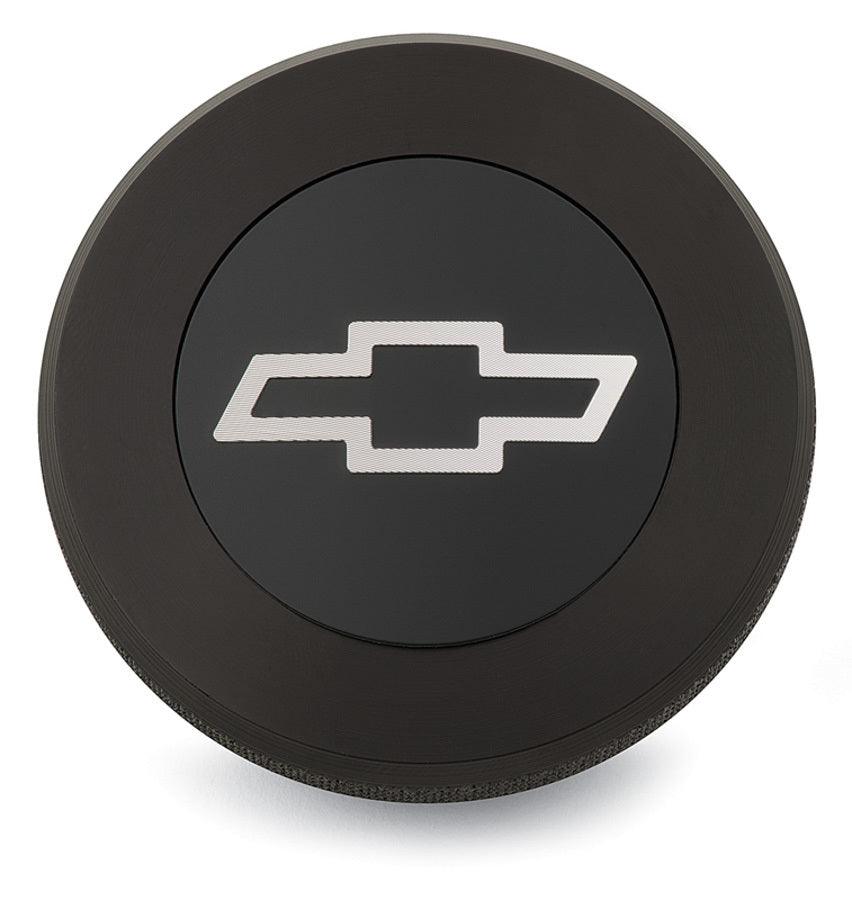 Bowtie Billet Radiator Cap Black 13psi - Burlile Performance Products