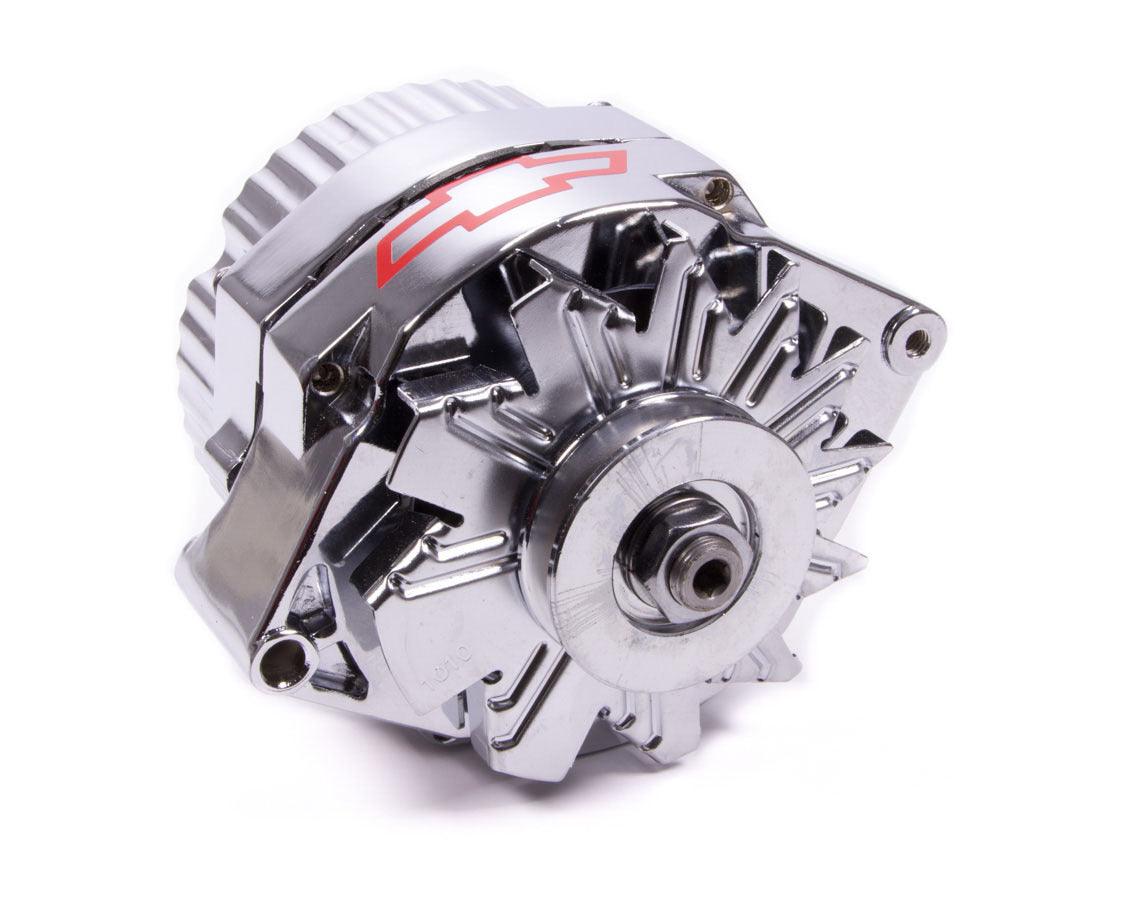 Bowtie Chrome GM 100 Amp Alternator 1-Wire - Burlile Performance Products