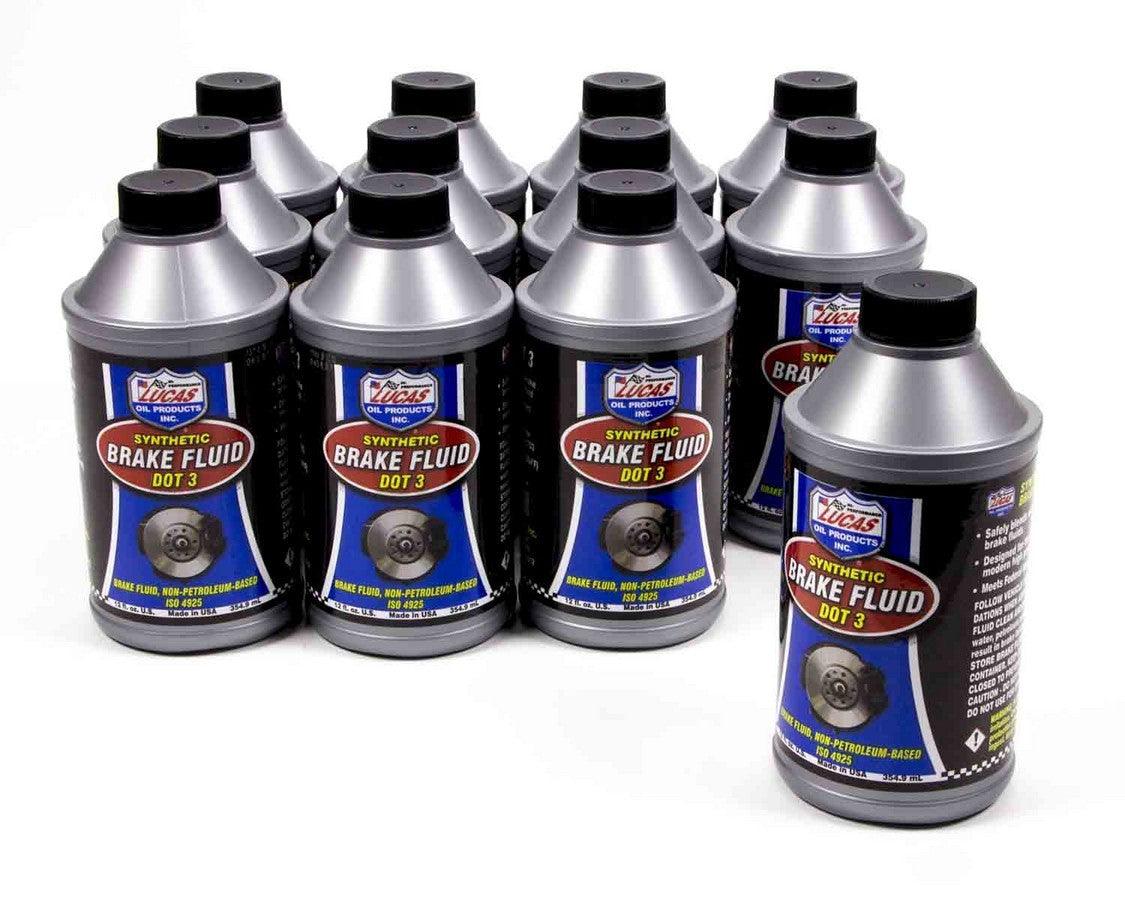 Brake Fluid Dot 3 Case 12x12oz - Burlile Performance Products