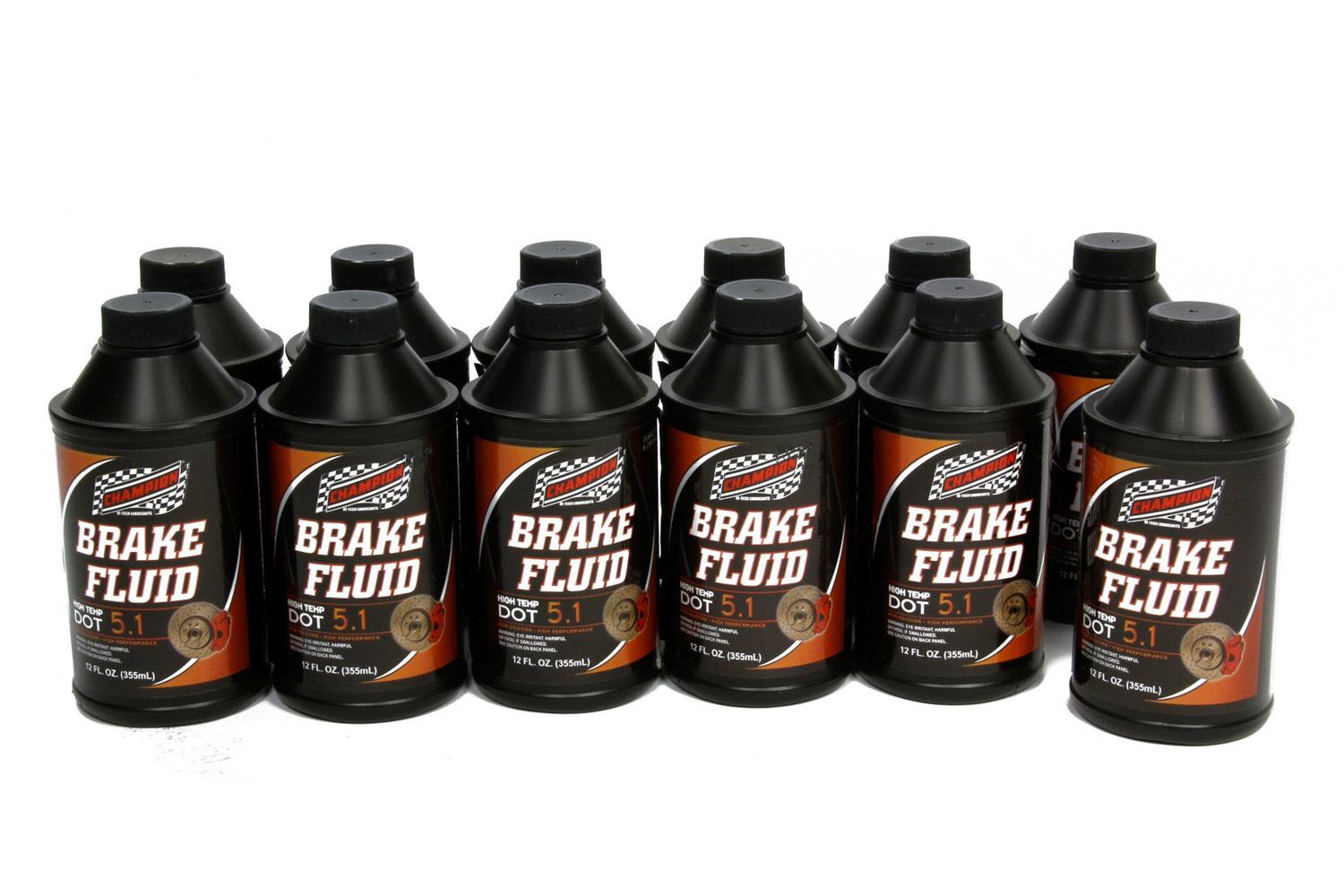 Brake Fluid DOT 5.1 12x12 oz. - Burlile Performance Products