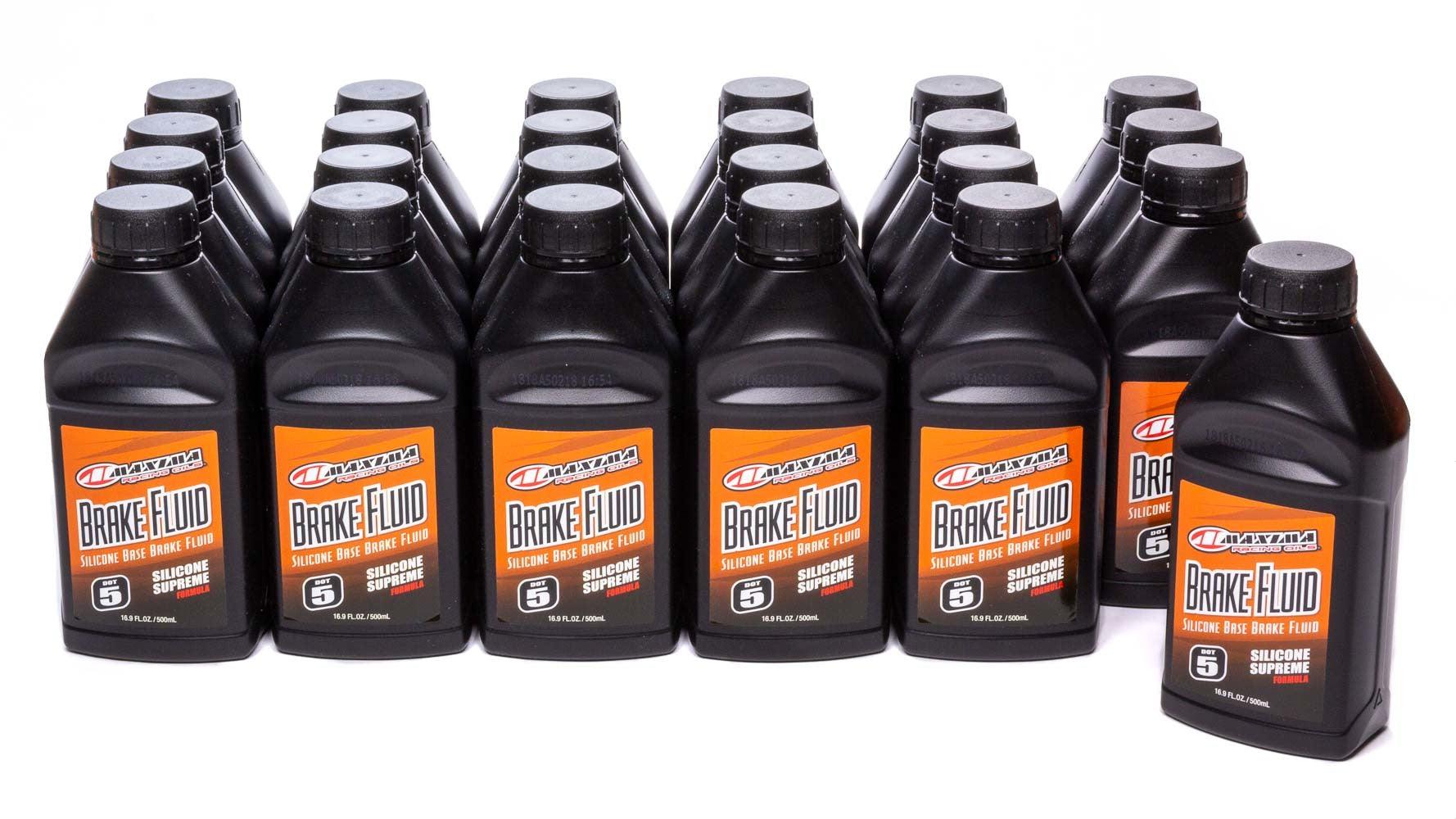 Brake Fluid Dot 5 Case 24 x 16.9oz. Bottle - Burlile Performance Products