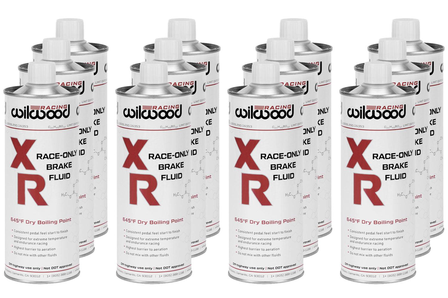 Brake Fluid XR Racing 500ml Can NON-DOT 12pk - Burlile Performance Products