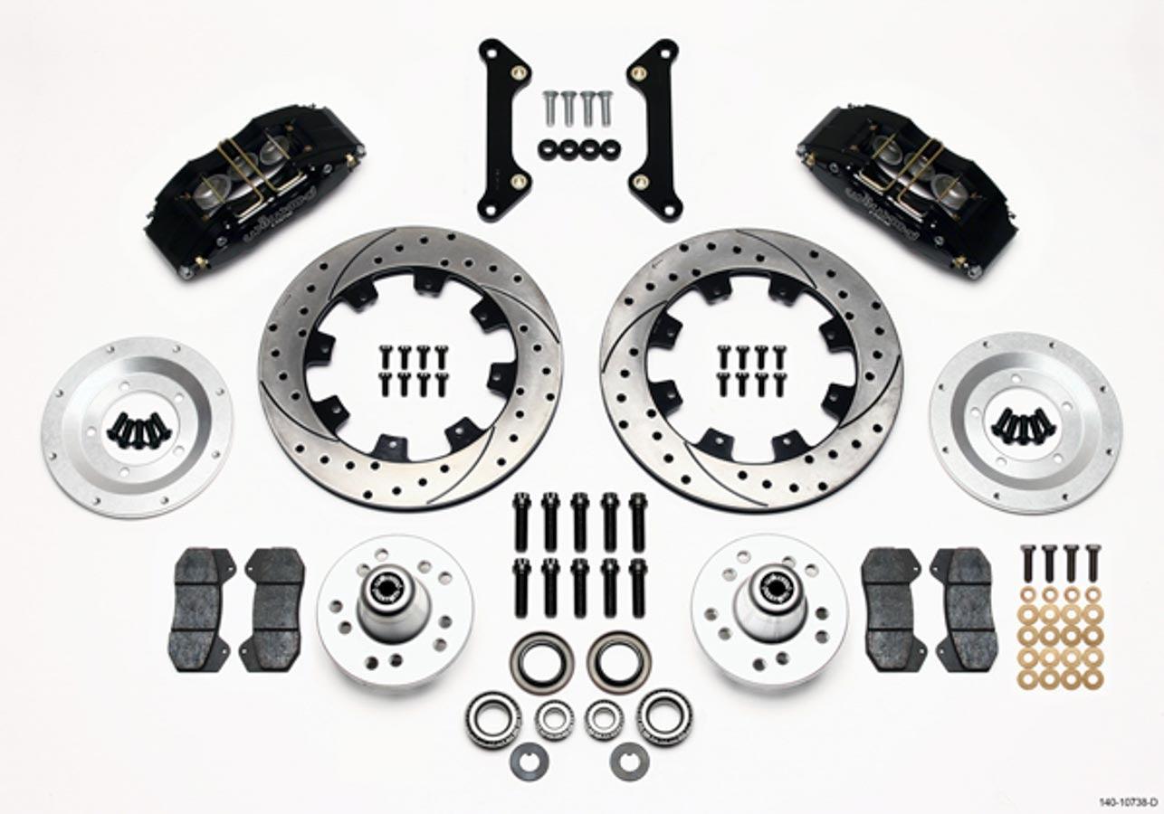 Brake Kit Dynapro Camaro 70-78 6 Piston 12.19in - Burlile Performance Products
