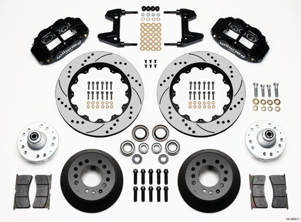 Brake Kit Front 74-78 Pinto / Mustang Drilled - Burlile Performance Products