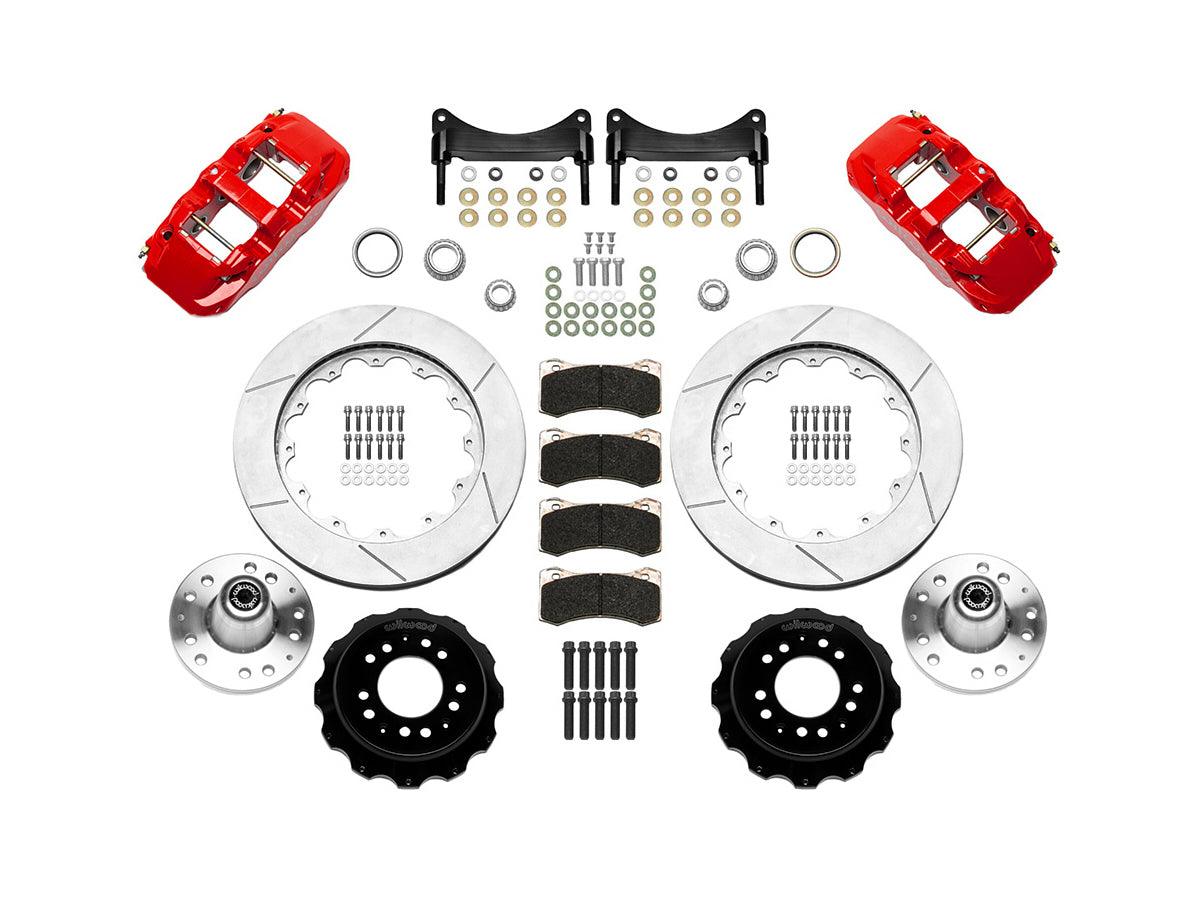 Brake Kit Front 80-87 GM G-Body Aero 6 Red - Burlile Performance Products