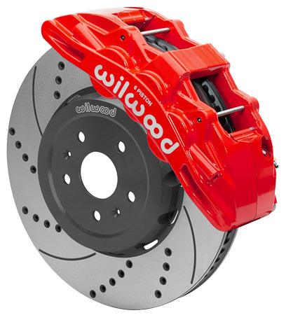 Brake Kit Front Corvette C8 SX6R Drilled - Burlile Performance Products