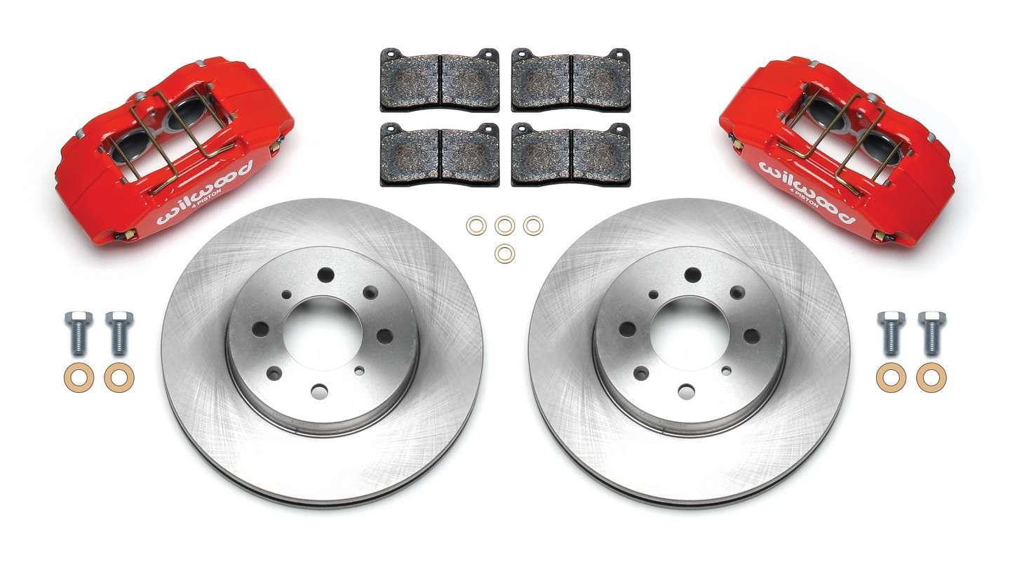 Brake Kit Front Honda/Acura Red - Burlile Performance Products