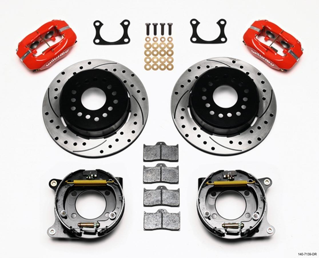Brake Kit Rear Big Ford 2.36in Offset 12.19in - Burlile Performance Products