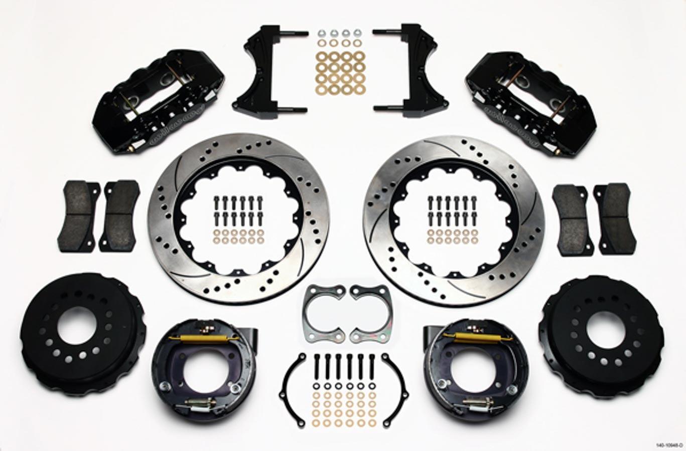 Brake Kit Rear Big Ford New 2.50in Offset - Burlile Performance Products