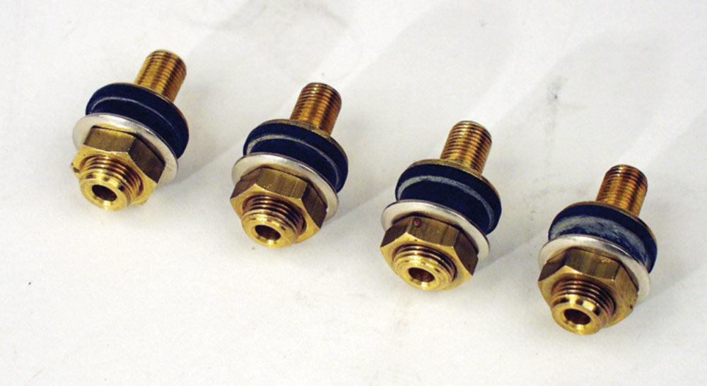 Brass Valve Stems Low Profile (4pk) - Burlile Performance Products
