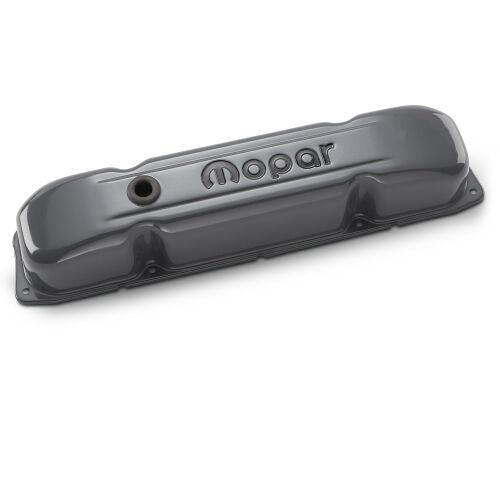 B/RB Mopar Valve Covers Steel Gray - Burlile Performance Products