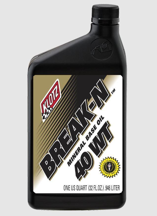 Break-N Mineral Base Oil 40WT 1 Quart - Burlile Performance Products