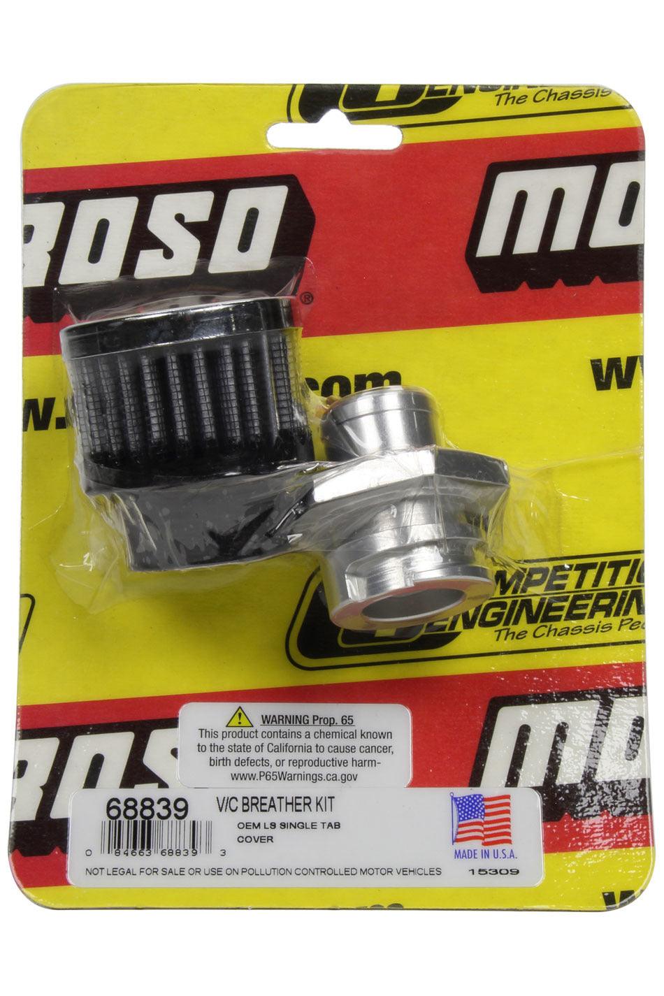 Breather Kit - GM LS Valve Cover - Burlile Performance Products