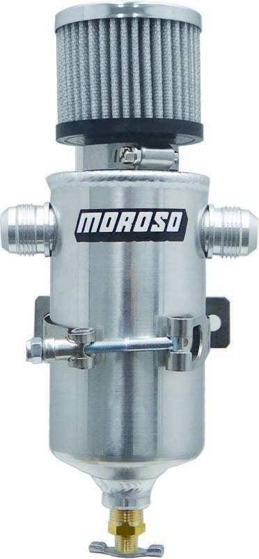 Breather Tank- Dry Sump w/Two 12an Male - Burlile Performance Products