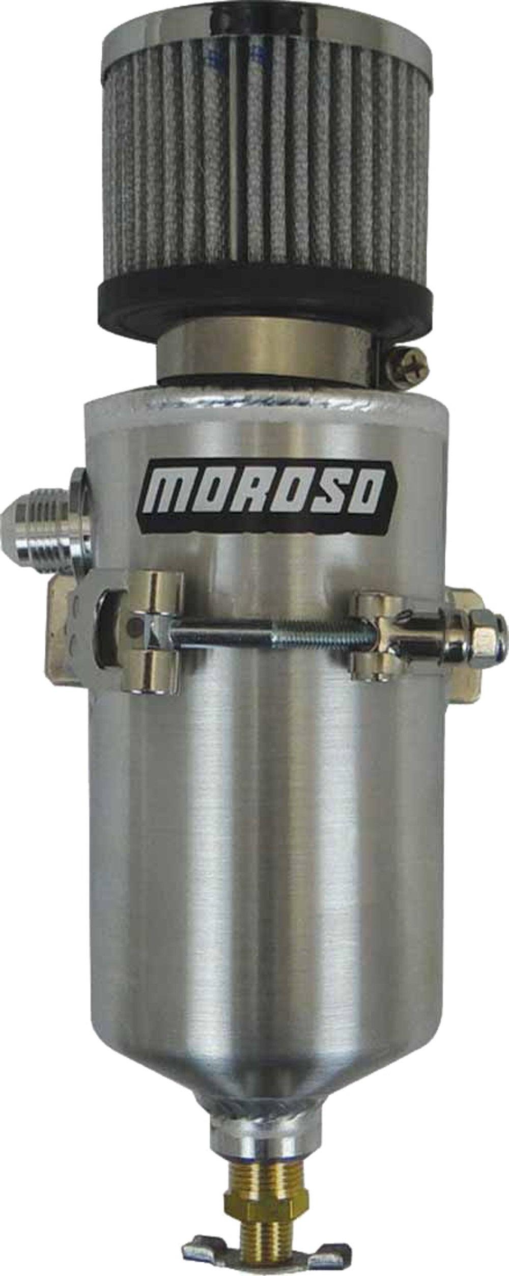 Breather Tank - w/10an Male Fitting - Burlile Performance Products
