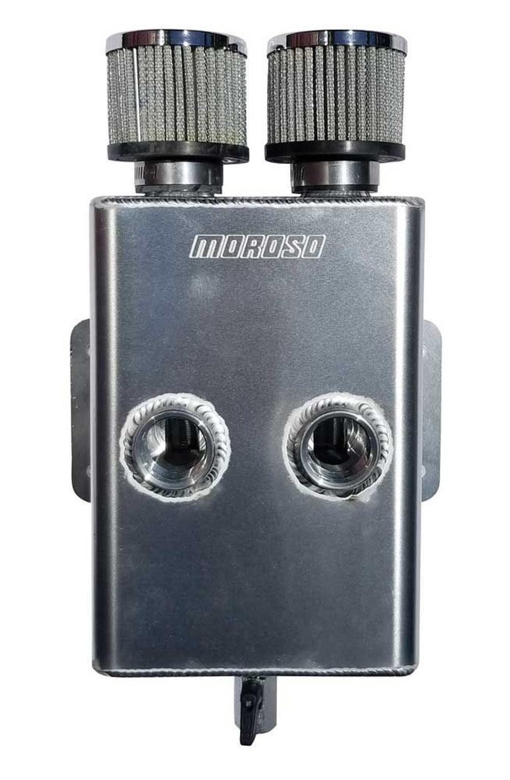Breather Tank w/2 16an ORB Inlets w/2 Breathers - Burlile Performance Products