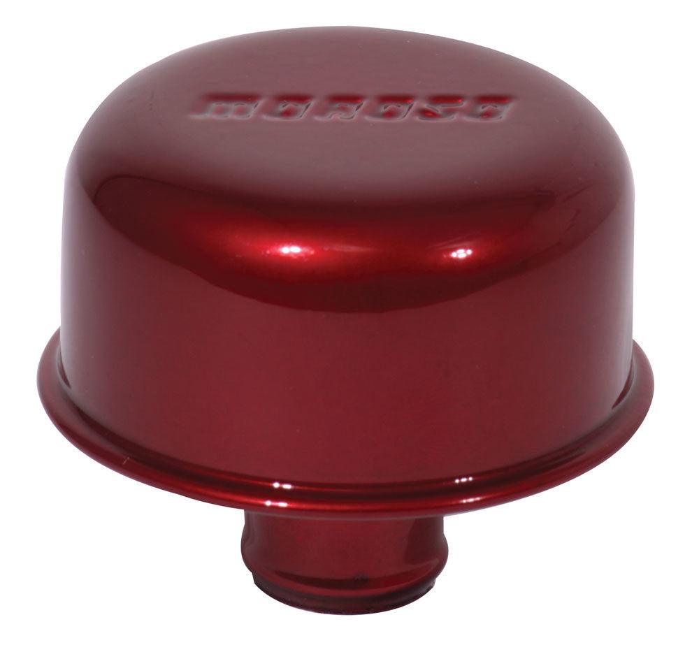 Breather- Valve Cover Push-In Style Red - Burlile Performance Products