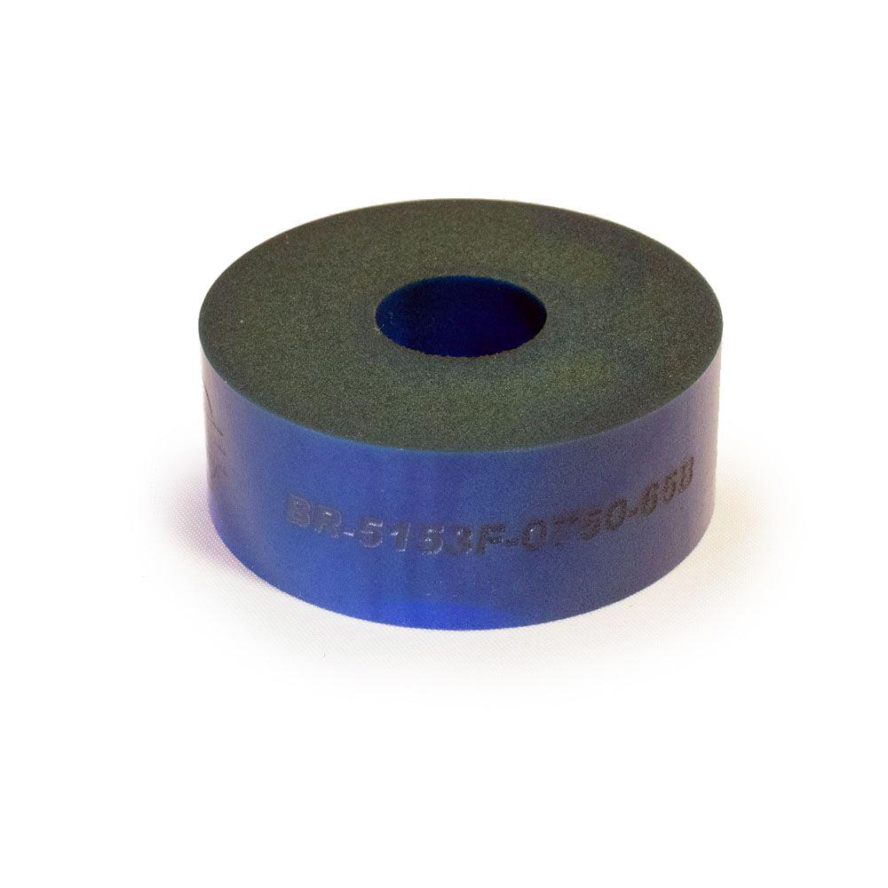 Bump Rubber .750in Thick 2in OD x .50in ID Blue - Burlile Performance Products