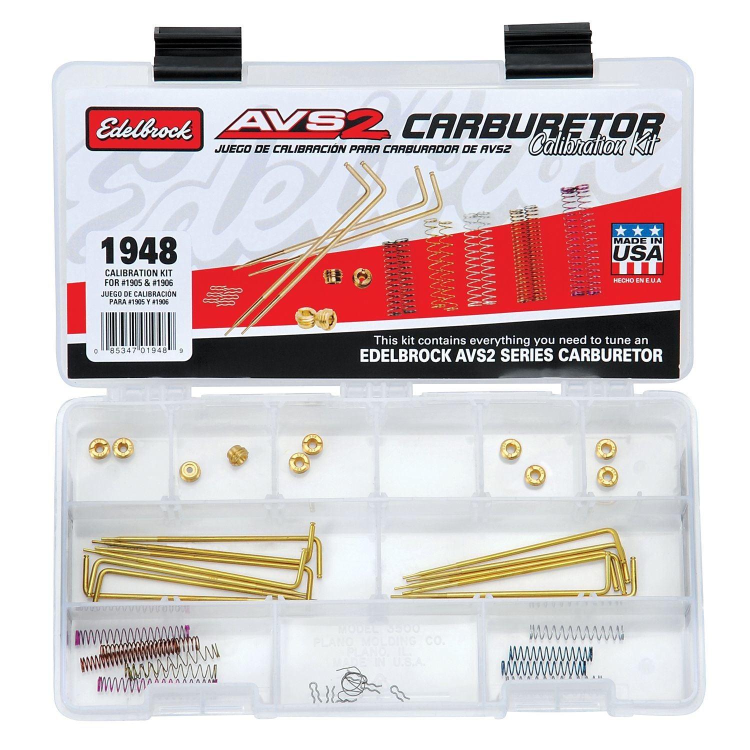 Calibration Kit AVS2 650 Series 1905 & 1906 - Burlile Performance Products